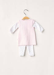 Ensemble haut/bas rose ABSORBA pour fille seconde vue