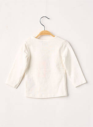 T-shirt ecru 3 POMMES fille