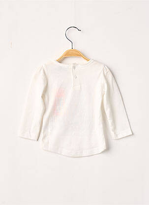 T-shirt ecru 3 POMMES fille