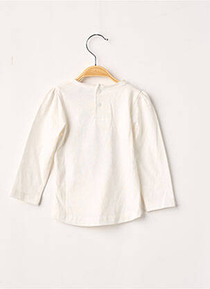 T-shirt ecru 3 POMMES fille