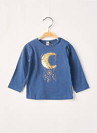 T-shirt bleu 3 POMMES fille