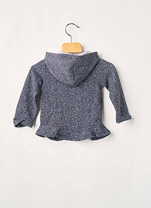 Gilet manches longues bleu marine 3 POMMES fille