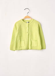 Gilet jaune 3 POMMES fille