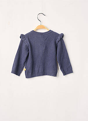 Gilet bleu marine 3 POMMES fille