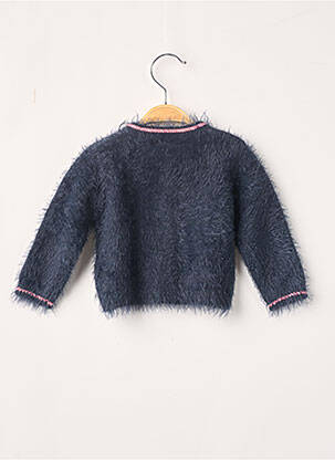 Gilet bleu 3 POMMES fille