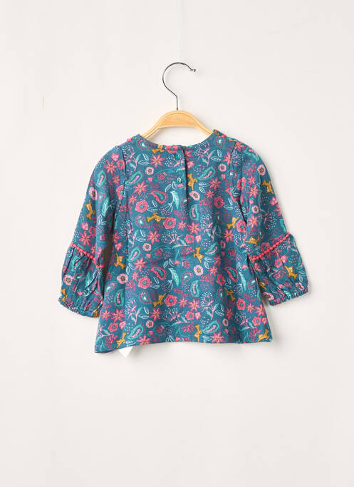 Tunique manches longues vert 3 POMMES pour fille