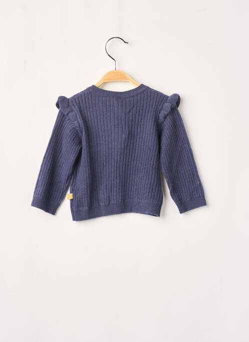 Gilet bleu marine 3 POMMES pour fille