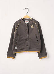 Gilet manches longues noir CHIPIE fille
