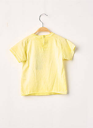 T-shirt jaune 3 POMMES garçon
