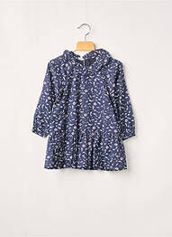 Robe mi-longue bleu marine ABSORBA fille