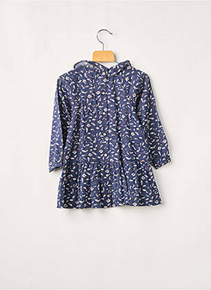 Robe mi-longue bleu marine ABSORBA fille