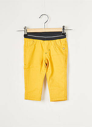 Pantalon droit jaune ABSORBA garçon