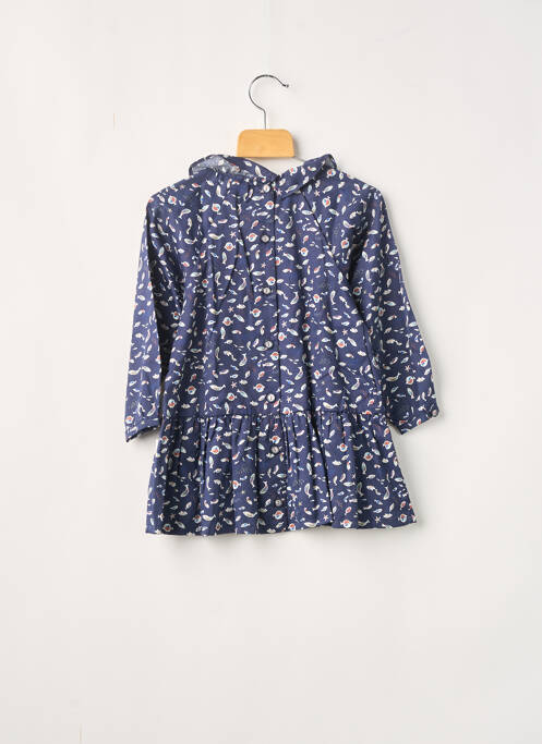 Robe mi-longue bleu marine ABSORBA pour fille