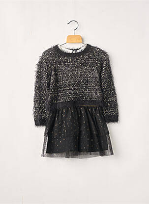 Ensemble robe noir 3 POMMES fille