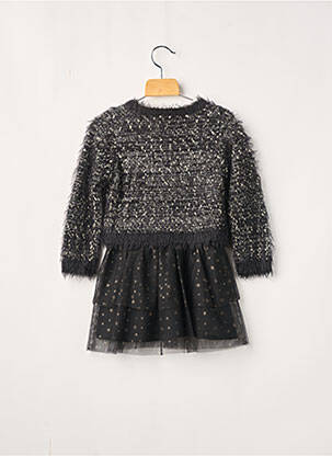 Ensemble robe noir 3 POMMES fille