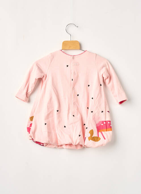 Robe courte rose CATIMINI pour fille