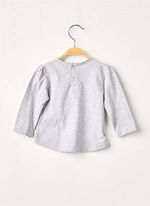 T-shirt gris 3 POMMES fille