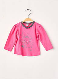 T-shirt rose 3 POMMES fille