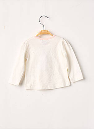 T-shirt ecru 3 POMMES fille