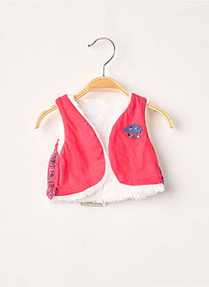 Gilet sans manche violet 3 POMMES fille