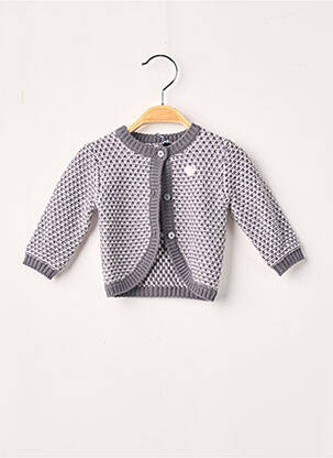 Gilet rose 3 POMMES fille