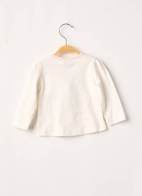 T-shirt ecru 3 POMMES pour fille