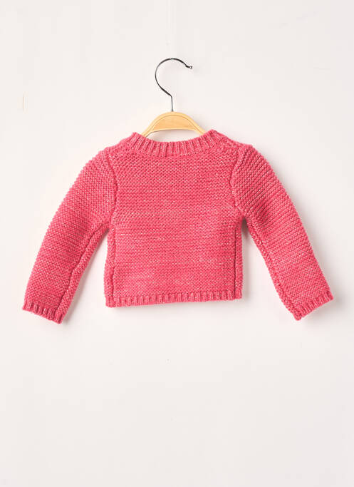 Gilet violet 3 POMMES pour fille