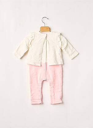 Combi-pantalon rose 3 POMMES fille