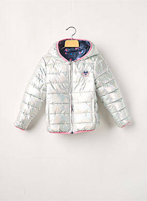 Doudoune bleu 3 POMMES fille