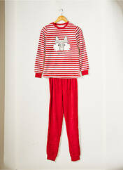 Pyjama rouge OKAÏDI pour garçon seconde vue