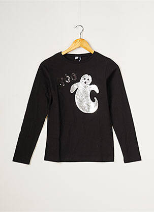 T-shirt noir 3 POMMES garçon