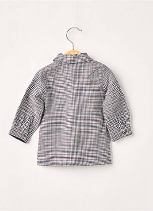 Chemise manches longues bleu marine ABSORBA garçon