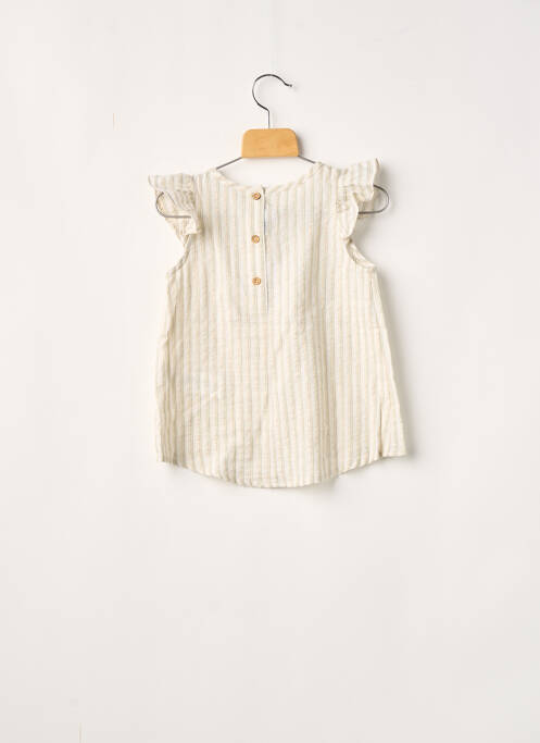 Blouse ecru ABSORBA pour fille