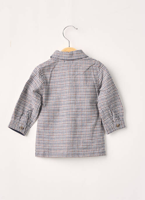 Chemise manches longues bleu marine ABSORBA pour garçon