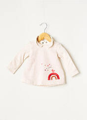 Ensemble haut/bas beige CATIMINI pour fille seconde vue