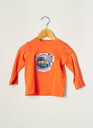 T-shirt orange 3 POMMES garçon