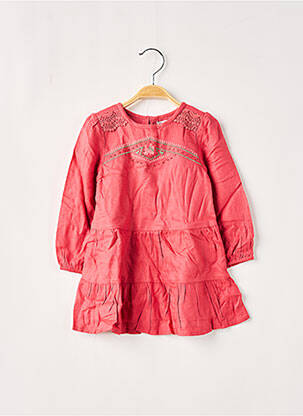 Robe mi-longue rouge CHIPIE fille