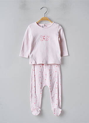 Ensemble haut/bas rose ABSORBA enfant