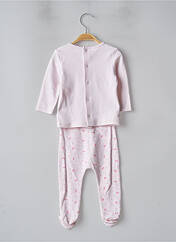 Ensemble haut/bas rose ABSORBA pour enfant seconde vue