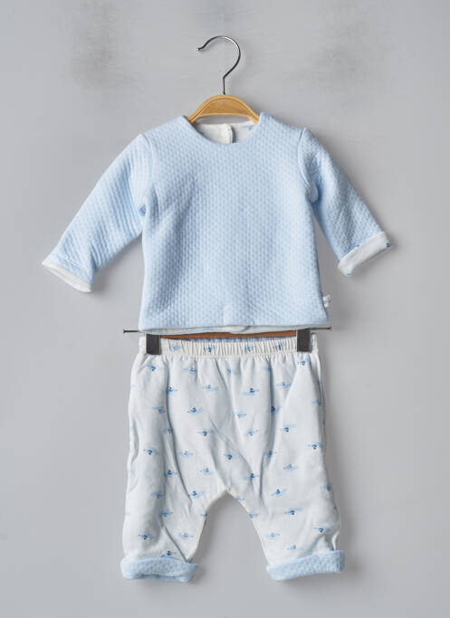 Ensemble haut/bas bleu ABSORBA pour enfant