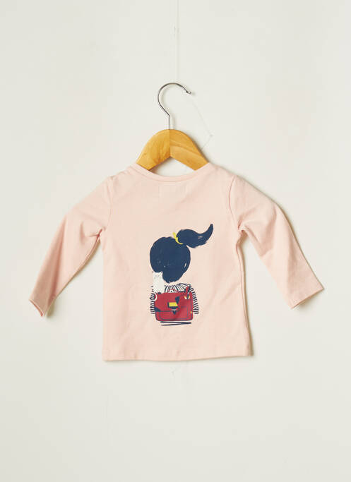 Sous-pull rose JEAN BOURGET pour fille