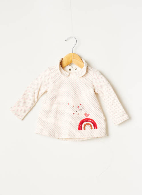 Ensemble haut/bas beige CATIMINI pour fille