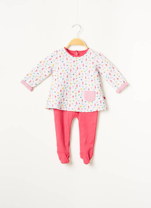 Combishort rose ABSORBA pour fille