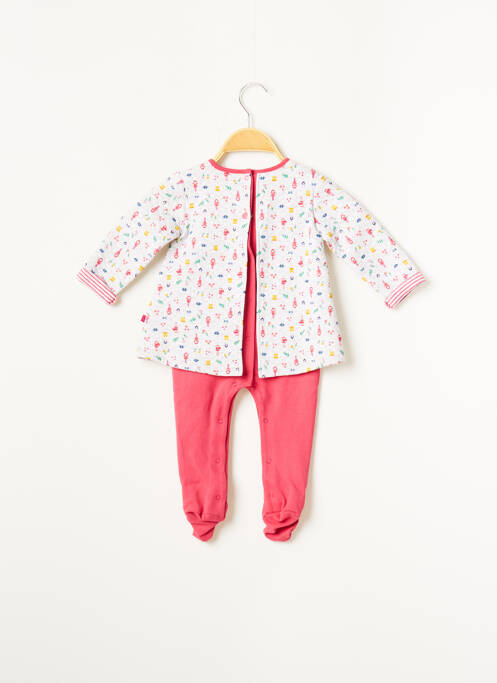 Combishort rose ABSORBA pour fille