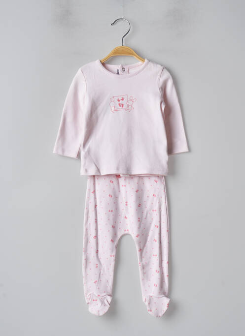 Ensemble haut/bas rose ABSORBA pour enfant