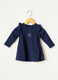 Robe mi-longue noir 3 POMMES fille