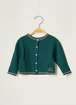 Gilet vert ABSORBA fille