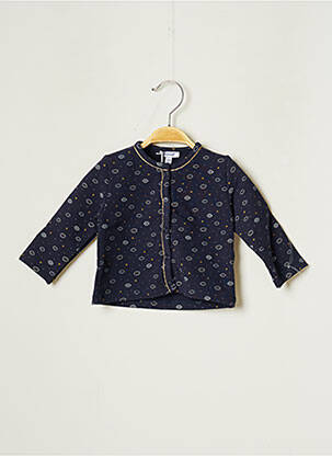 Gilet manches longues bleu marine ABSORBA fille