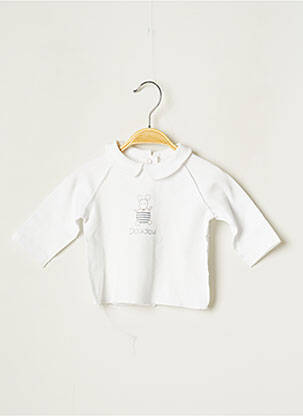 Gilet manches longues blanc ABSORBA enfant