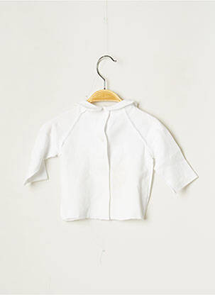 Gilet manches longues blanc ABSORBA enfant